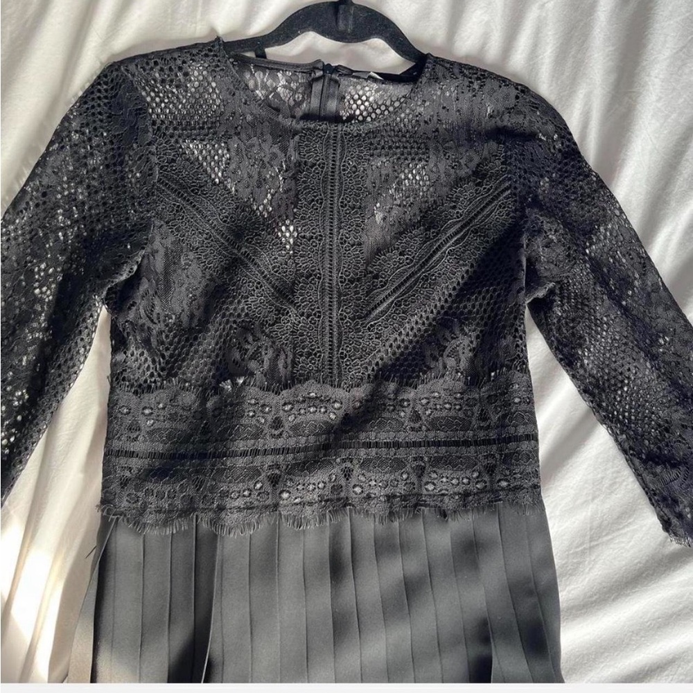 Black Lace Zara Dress